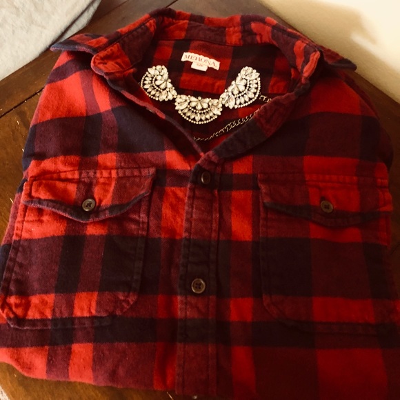 Merona 🌞 flannel - Picture 3 of 8